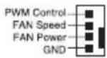 ASUS WS470T - (4-pin FRNT\_FAN1-4; REAR\_FAN1; CPU\_FAN1) - 4