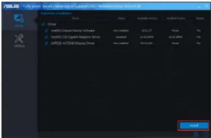 ASUS WS470T - Installing the system drivers - 2