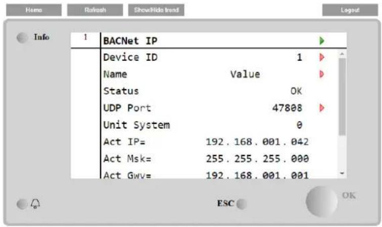 DAIKIN EWWSC15DZXSA3 - BACNET IP - 2