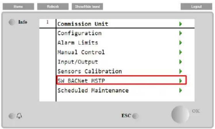 DAIKIN EWWSC15DZXSA3 - BACNET MSTP - 1