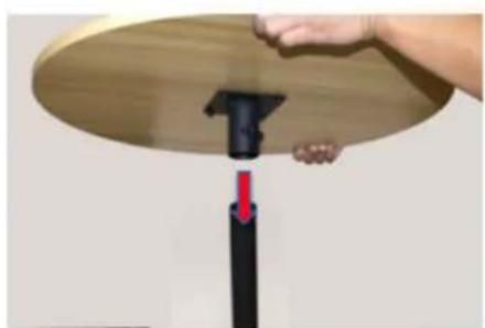 Eliminator Lighting Decor Cocktail Table - ASSEMBLY GUIDELINES - 7
