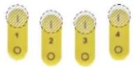 Eliminator Lighting Decor XV - [GROUPING-ZONES 1-4] BUTTONS - 1