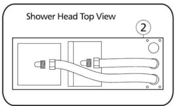 Pulse ShowerSpas 1035 - Shower Head Assembly - 3