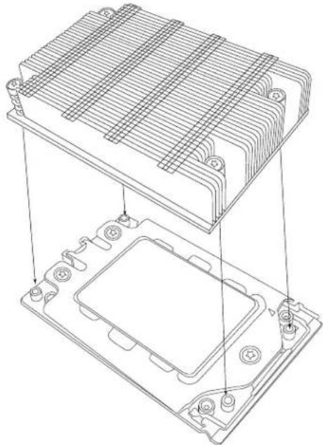 Supermicro A+ Server F2014S-RNTR - Installing the Processor and Heatsink - 10