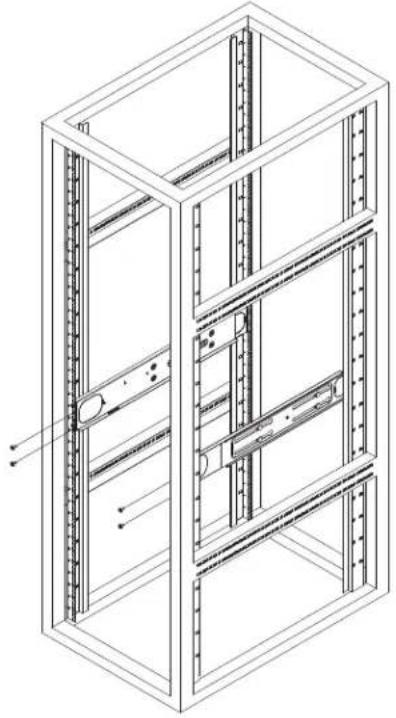 Supermicro A+ Server F2014S-RNTR - Installing the Chassis Rails - 1