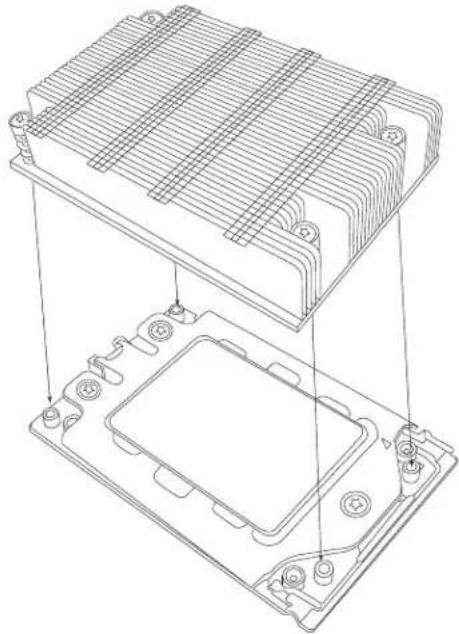 Supermicro A+ Server F1114S-FT - Installing the Processor and Heatsink - 10