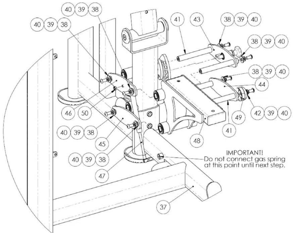 True XL-1500 - Step 6a (Adjustable Seat): - 1