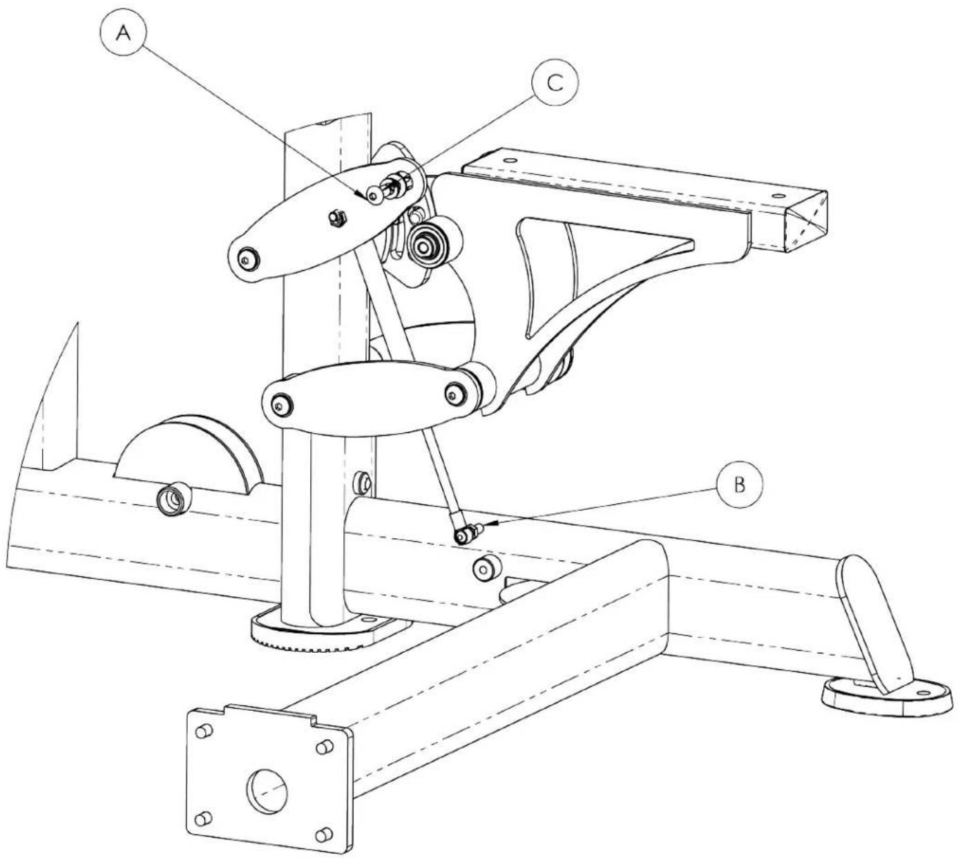 True XL-1500 - Step 6b (Gas Spring): - 1