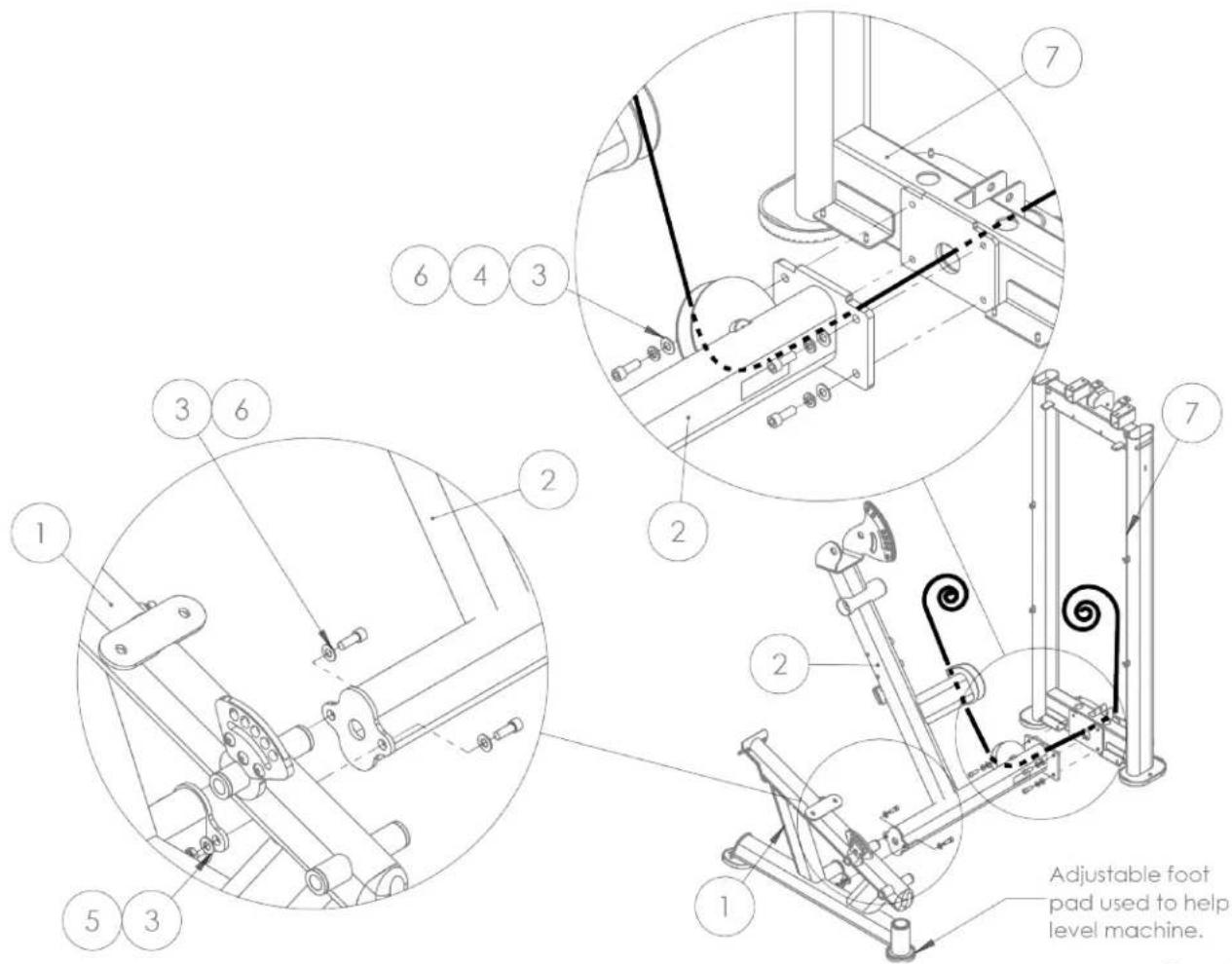 True XL-0200 - Step 1 (Main Frame): - 1