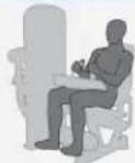 True XL-0200 - SEATED LEG CURL - 3