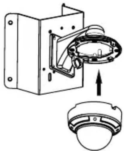 Speco Technologies CMT1 - ● Corner Mounting of Dome Camera with Wall Mount - 5