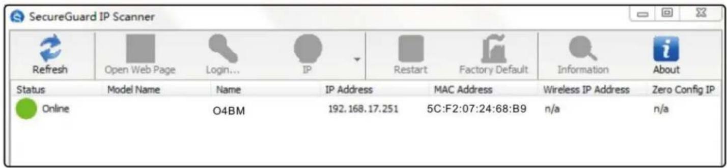 Speco Technologies O4BM - Web Access and Login - 2