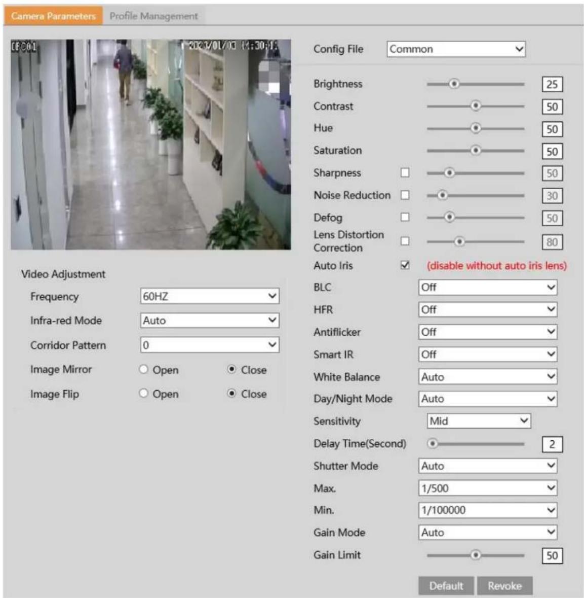 Speco Technologies O4BM - Image Configuration - 1