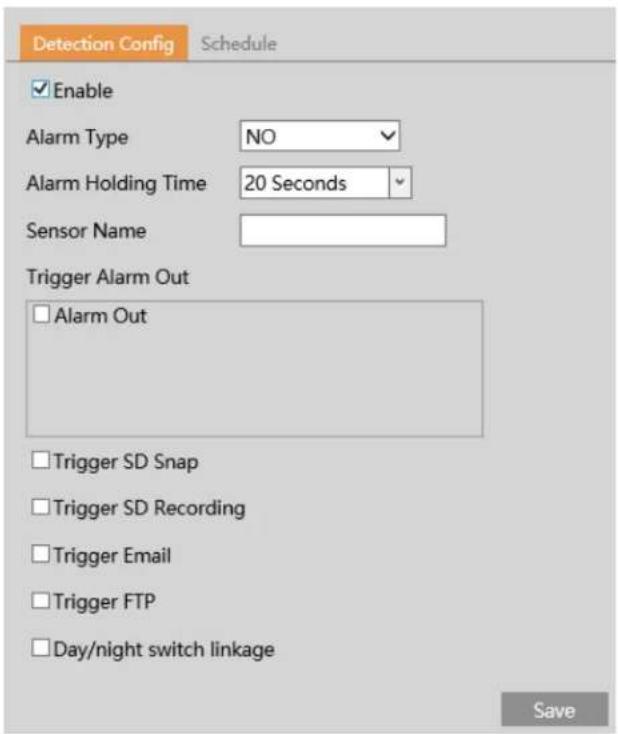 Speco Technologies O4BM - Alarm In (Sensor Input) - 1