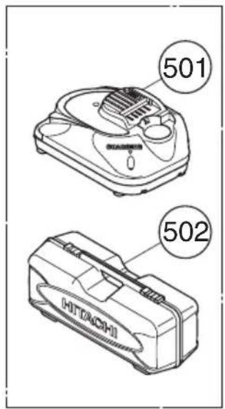 HiKOKI CH10DL - SERVICE PARTS LIST - 2