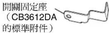 HiKOKI CB12-ST2 - 安裝帶鋸機台架及開關固定座 - 3