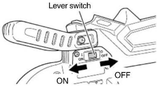 HiKOKI CB12-ST2 - Operating the switch - 1
