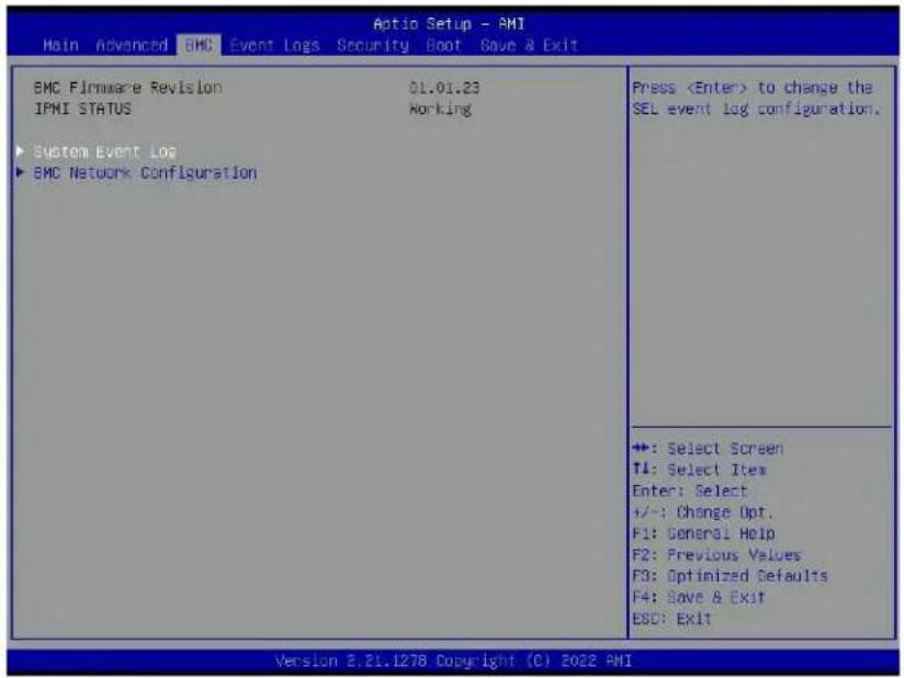 Supermicro A3SPI-8C-HLN4F - BMC - 1