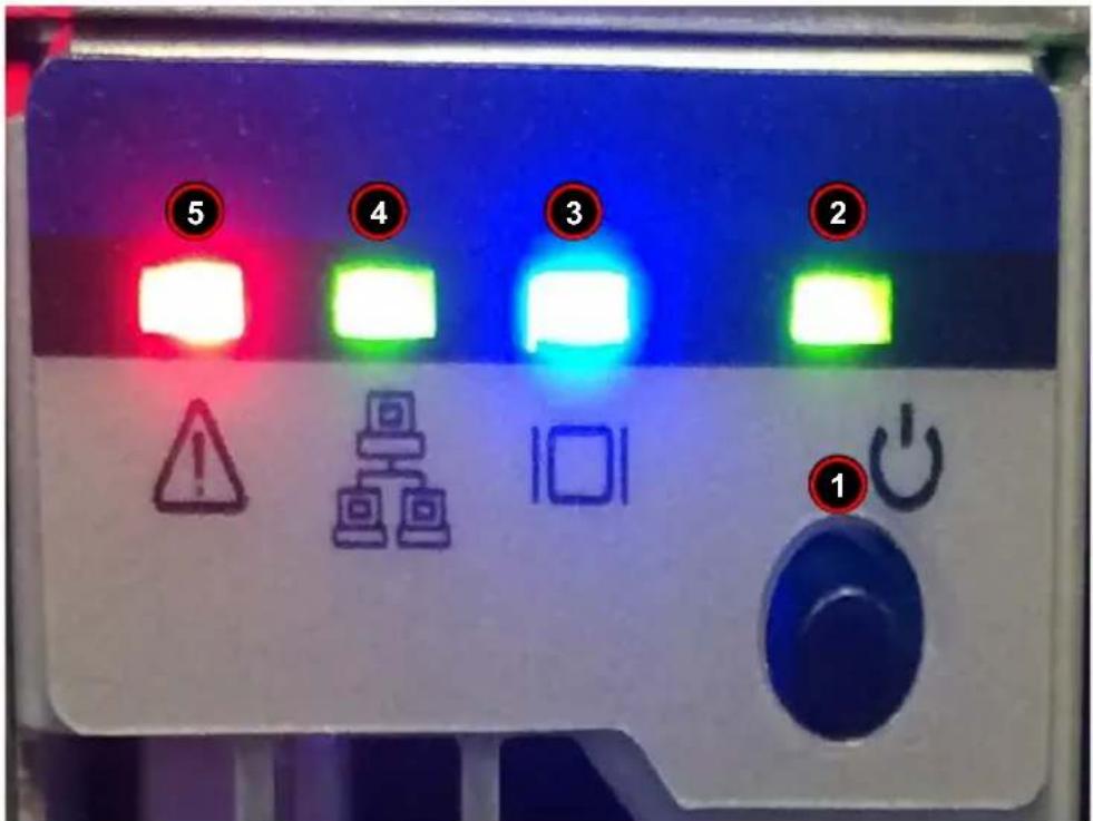 Supermicro MicroBlade MBI-6218G-T81X - 4-1 Control Panel - 1