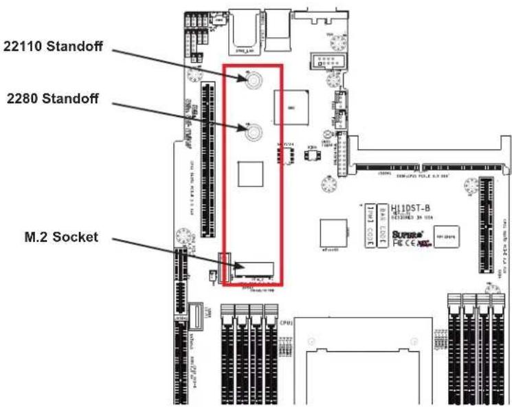 Supermicro A+ Server 2124BT-HTR - Installing an M.2 Solid State Drive - 1