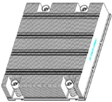 Supermicro A+ Server 2124BT-HTR - Heatsinks - 1