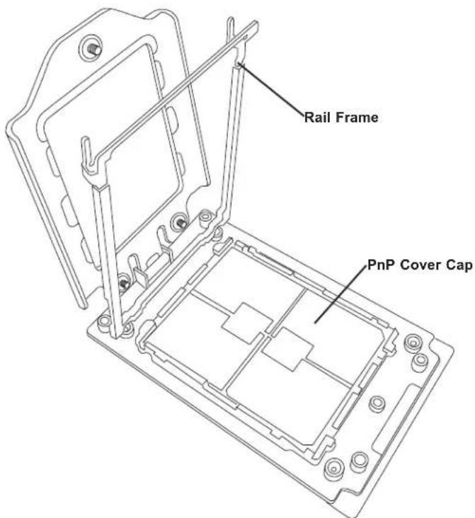 Rail Frame PnP Cover Cap