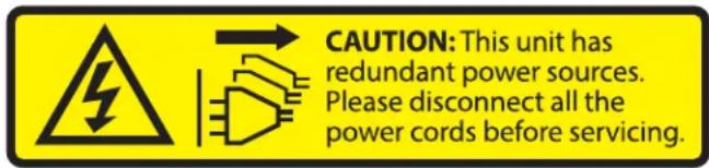 Supermicro SuperBlade SBI-611E-1C2N - Power Disconnection Warning - 2