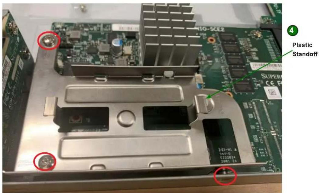 Supermicro SuperBlade SBI-611E-1C2N - Installing SuperCap - 2