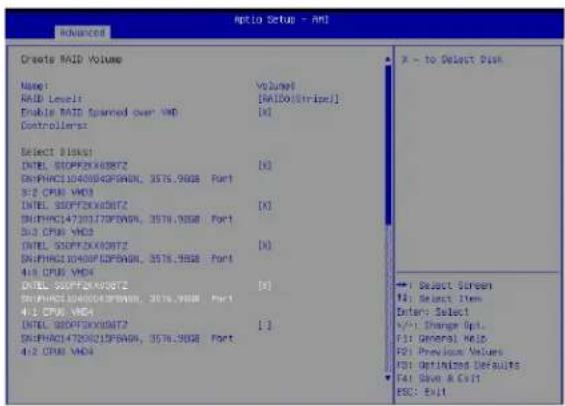 Supermicro SuperBlade SBI-611E-1C2N - Creating NVMe RAID Configurations - 2
