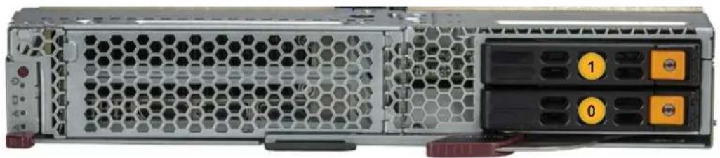 Supermicro SuperBlade SBI-611E-1C2N - Storage Drives - 1