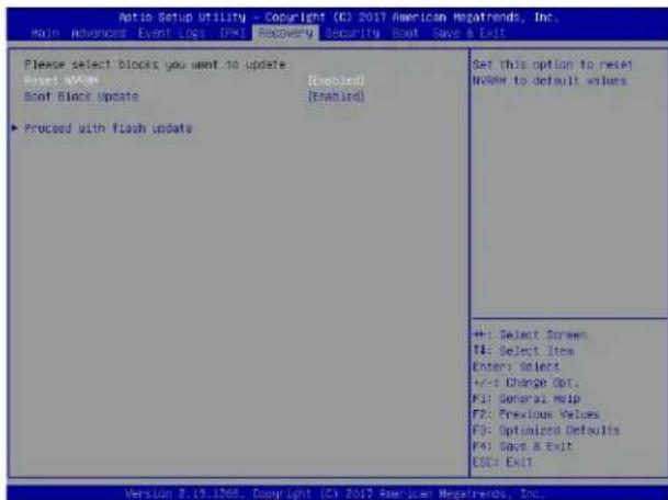 Supermicro SuperBlade SBI-611E-1C2N - Recovering the Main BIOS Block with a USB Device - 2