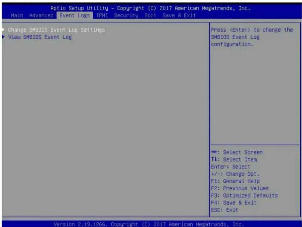 Supermicro SuperServer 2029U-E1CR4T - Event Logs - 1