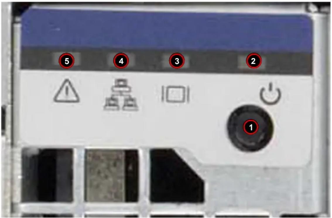 Supermicro MicroBlade MBI-6219G-T7LX - 4-1 Control Panel - 1