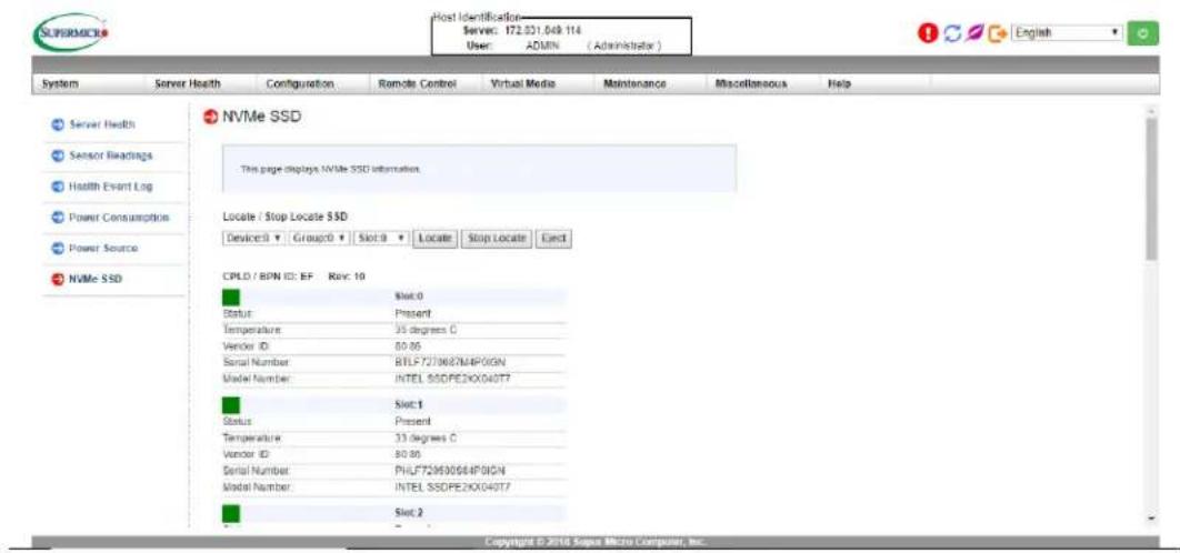Supermicro SBA-4119S-C2N - Ejecting a Drive - 1