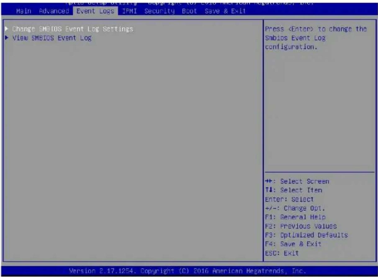 Supermicro MicroBlade MBI-6118G-T81X - 5-6 Event Logs Setup - 1