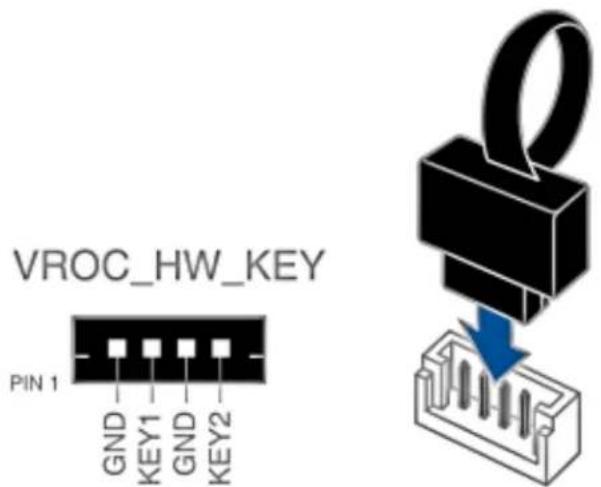 Supermicro SuperServer 1029UX-LL2-C16 - E.1 Hardware Key - 1