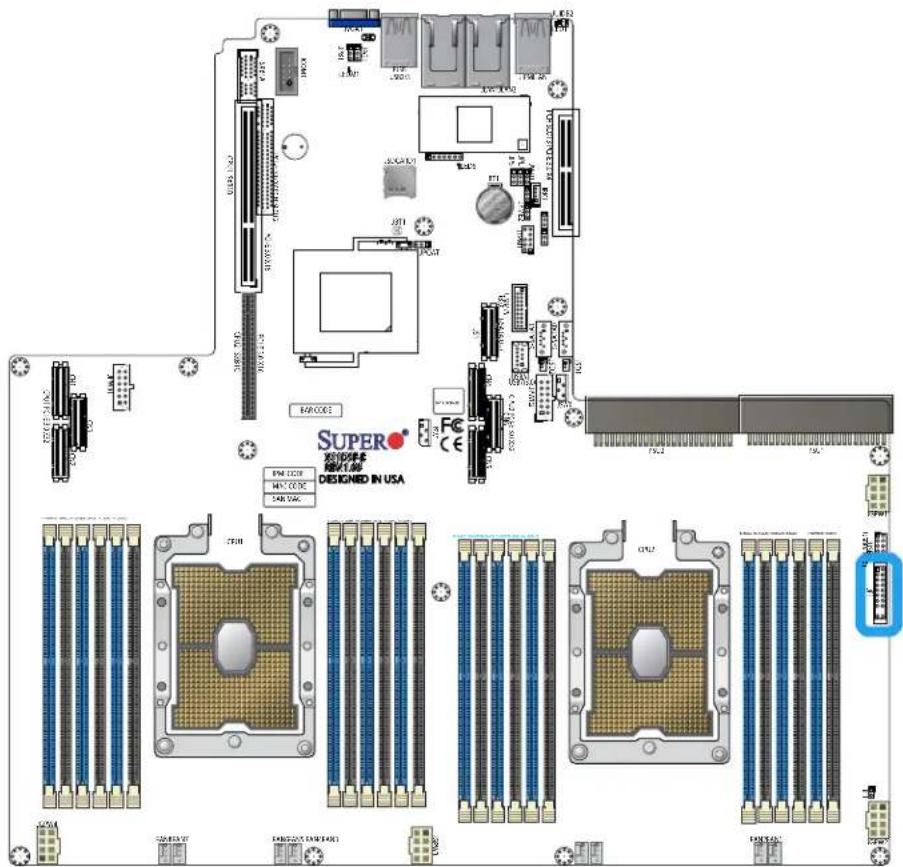 Supermicro SuperStorage 1029P-NES32R - Front Control Panel - 1