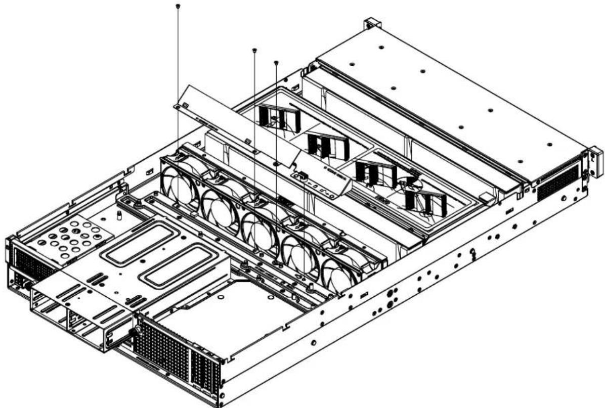 Supermicro SuperStorage 2029P-E1CR48L - Installing the Air Shroud - 1