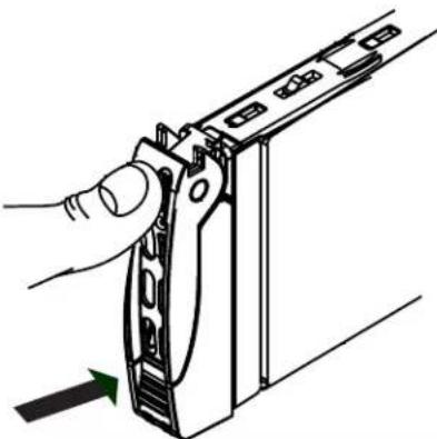 Supermicro SuperStorage 2029P-E1CR48L - Installing a Hard Disk Drive - 2