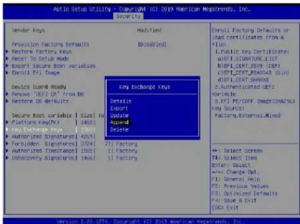 Supermicro X11DPFF-SN - ▶Key Exchange Key - 2