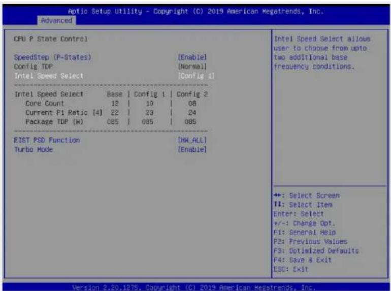Supermicro X11DPFF-SN - SpeedStep (P-States) - 1