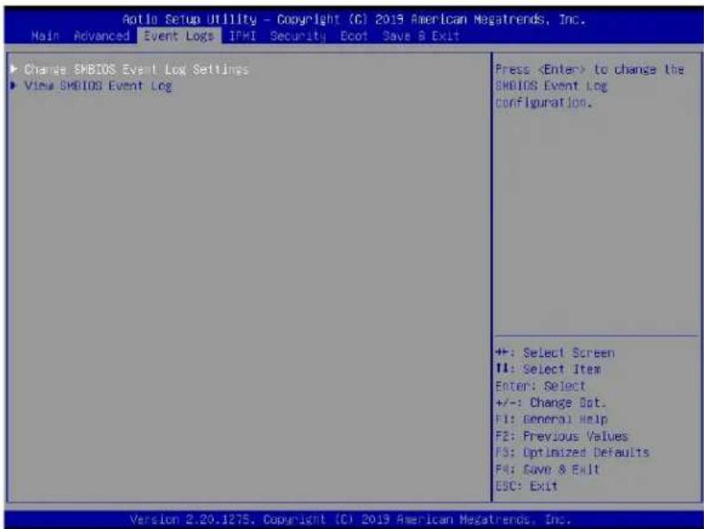 Supermicro X11DPFF-SN - Event Logs - 2