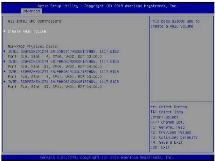 Supermicro X11DPFF-SN - E.2 Configuring RAID Settings - 1