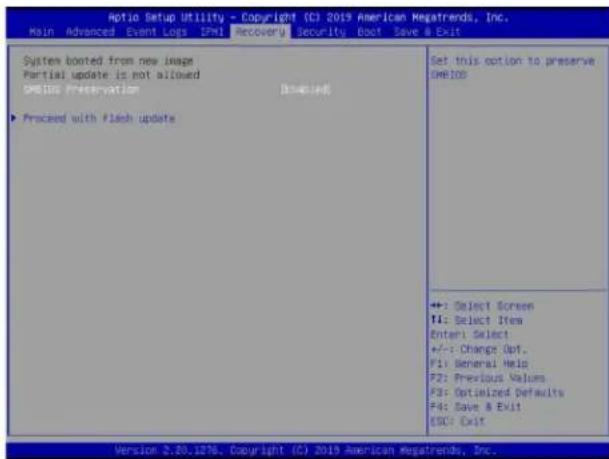 Supermicro X11DPFF-SN - D.3 Recovering the Main BIOS Block with a USB Device - 2