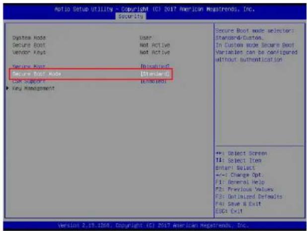 Supermicro X11DPFF-SN - F.3 Secure Boot Settings - 1