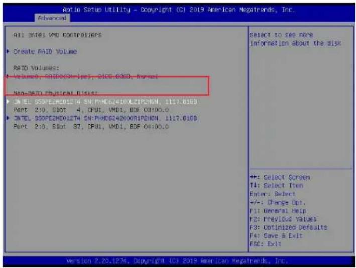 Supermicro X11DPFF-SN - To Mark a RAID Volume as Spare - 1