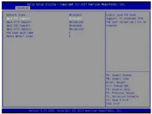 Supermicro X11DPFF-SN - Ipv4 PXE Support/Ipv6 PXE Support - 1