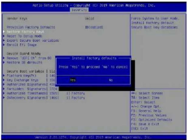 Supermicro X11DPFF-SNR - Provision Factory Defaults - 2