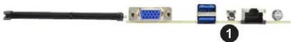 Supermicro X11DPFF-SNR - Unit Identifier Switch/UID LED Indicator - 2