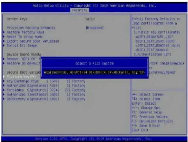 Supermicro X11DPFF-SNR - ▶ Platform Key (PK) - 4